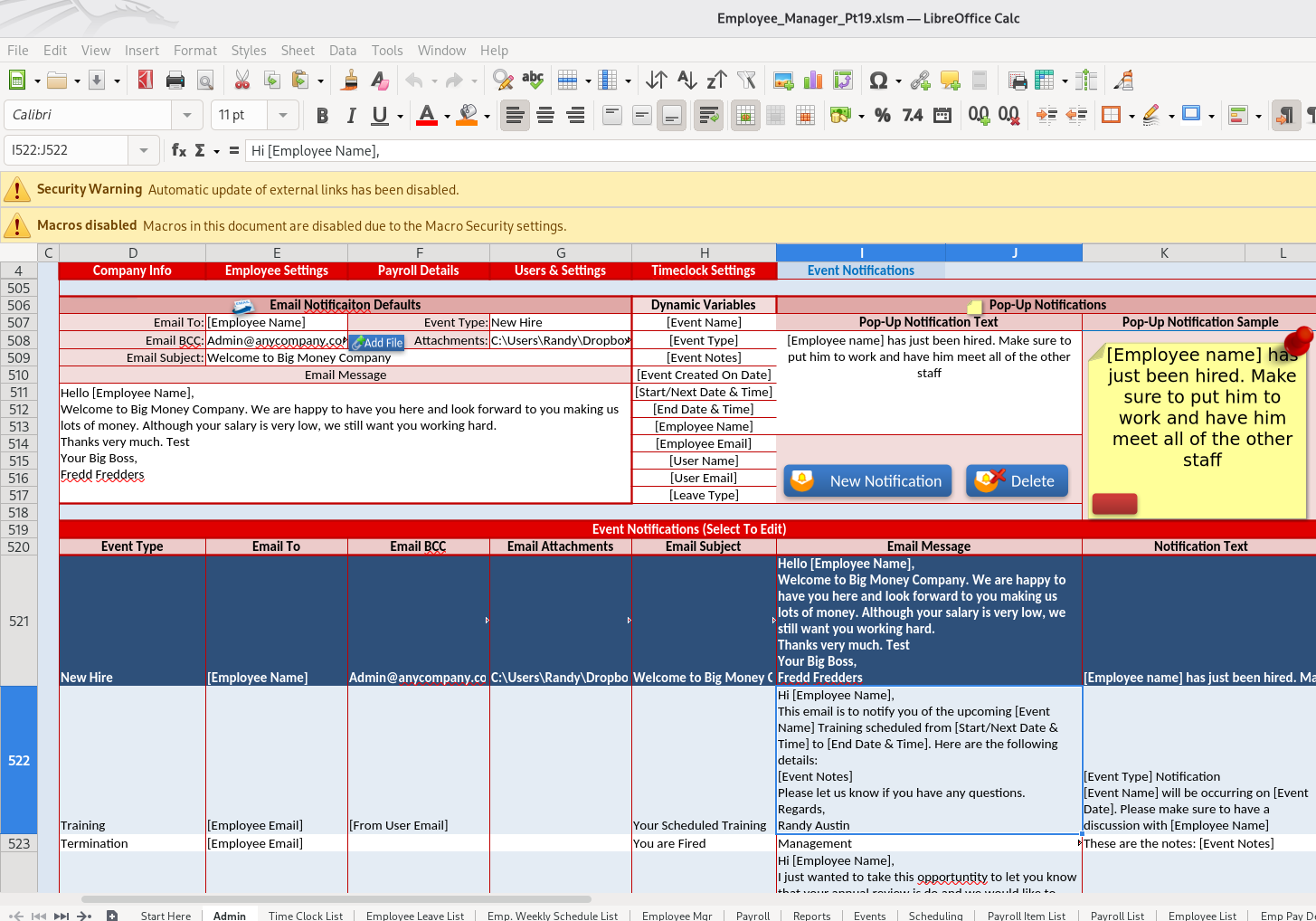 EduTech learning management system showing online courses and student dashboard
